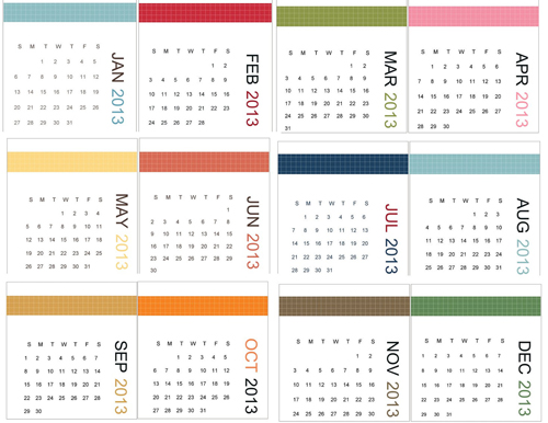 In Lịch để bàn