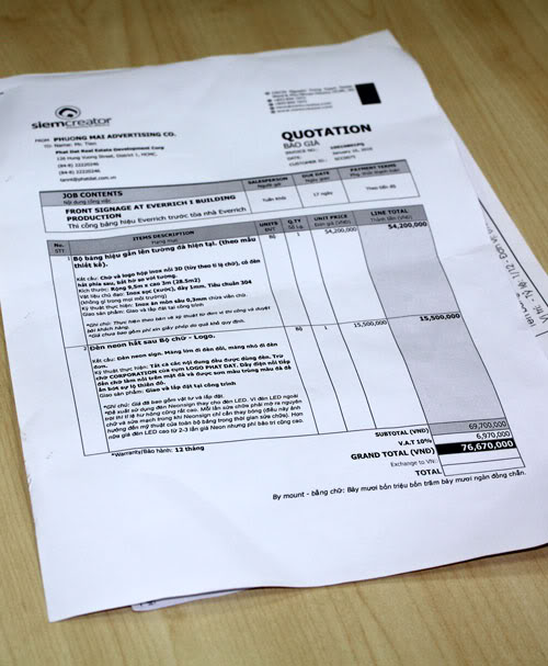 Các loại giấy in