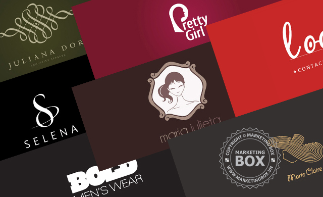 Đẹp độc đỉnh: thiết kế logo thời trang